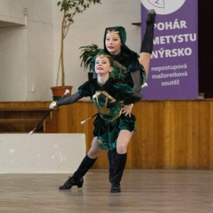 Soustředění mažoretky - sóloformace I